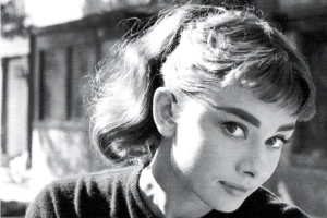 Audrey Hepburn b/n