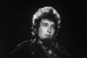 Bob Dylan sfondo nero