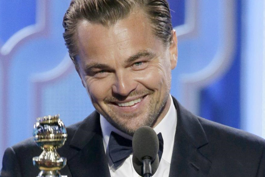 Leonardo DiCaprio primo piano