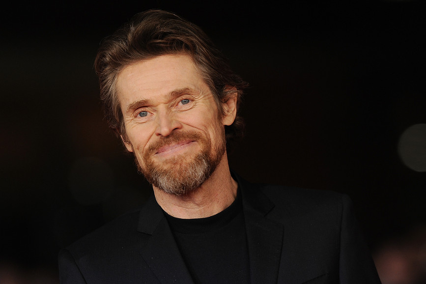 Willem Dafoe sfondo nero