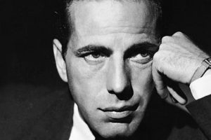 Humphrey Bogart primo piano