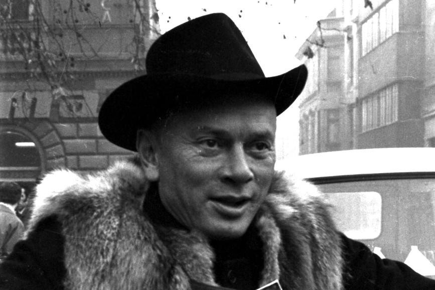 Yul Brynner cappello nero