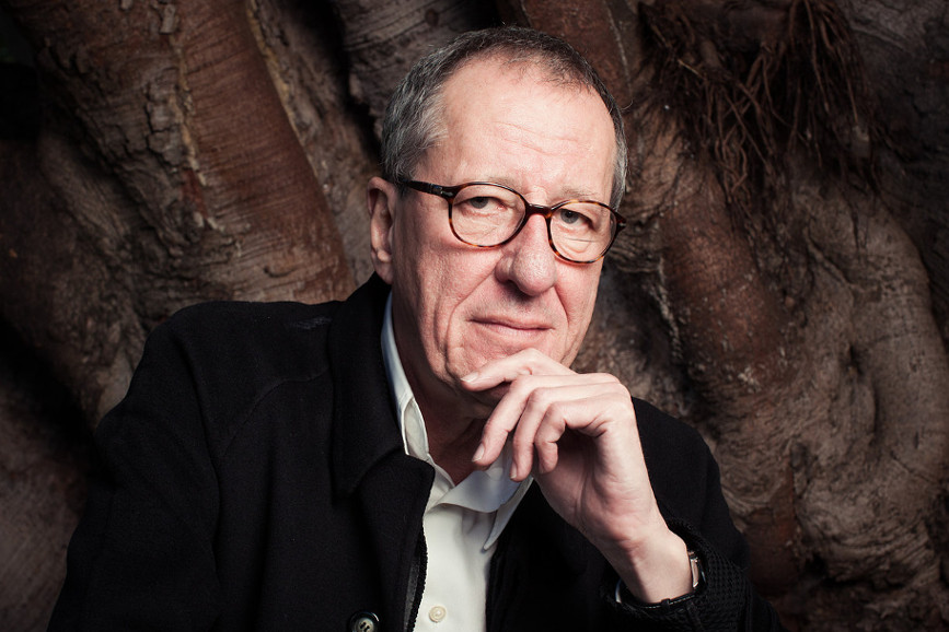 Geoffrey Rush occhiali