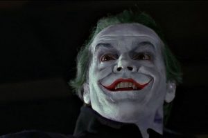 Jack Nicholson nella parte del Joker