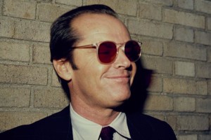 Jack Nicholson con gli occhiali da sole