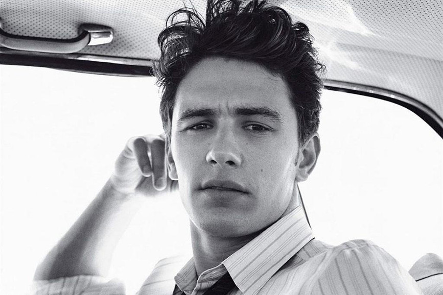 James Franco bianco e nero