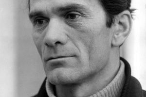 Pier Paolo Pasolini primo piano