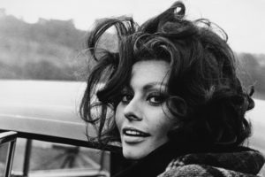 Sophia Loren black and white