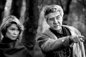 Alain Resnais con attrice