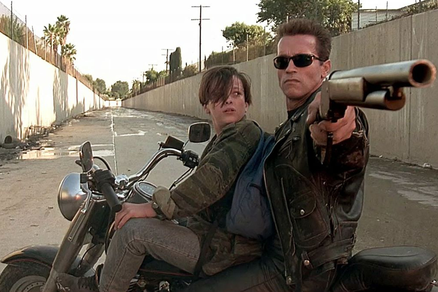 Arnold Schwarzenegger Terminator 2 scena film