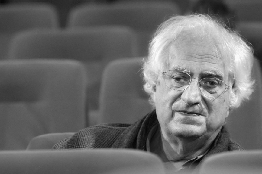 Bertrand Tavernier foto in bianco e nero