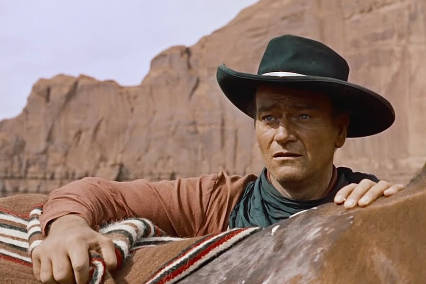 John Wayne scena film