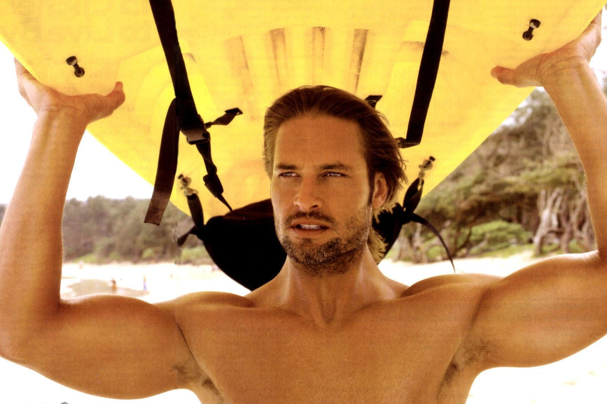 Josh Holloway spiaggia