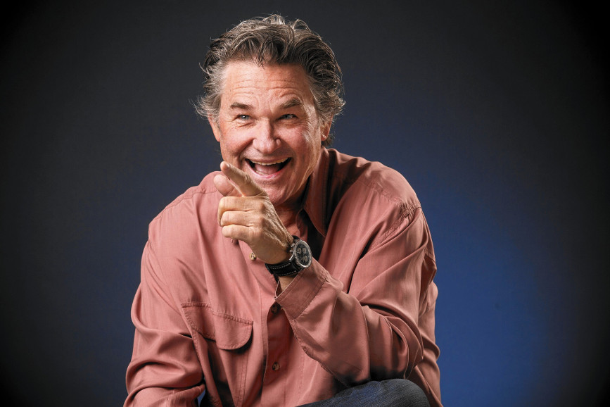 Kurt Russell sorriso