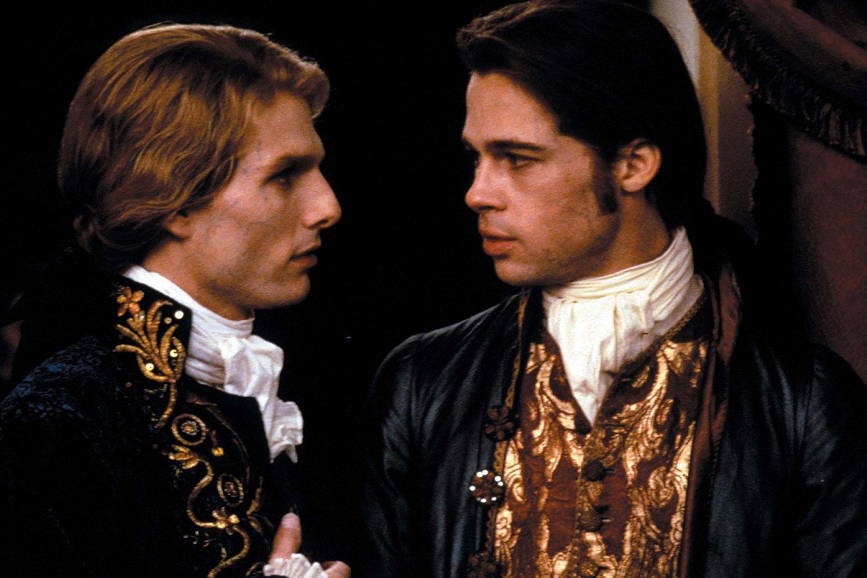 Tom Cruise e Brad Pitt in "Intervista col vampiro"