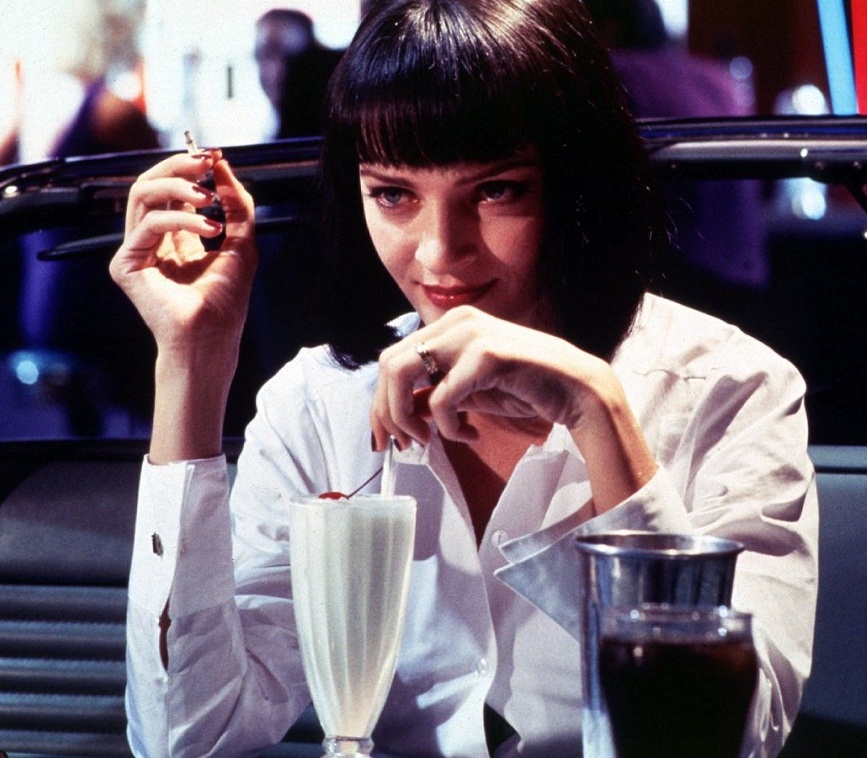 Uma Thruman in Pulp Fiction