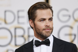 Chris Pine golden globe