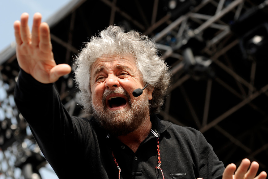 Beppe Grillo parla