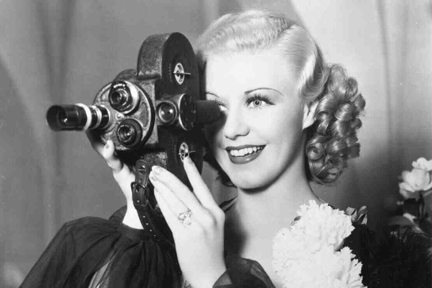 Ginger Rogers cinepresa