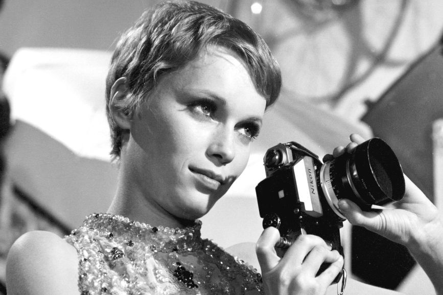 Mia Farrow Bianco e Nero