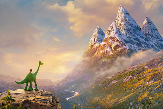 “Il Viaggio di Arlo”: nuove clip con i dinosauri