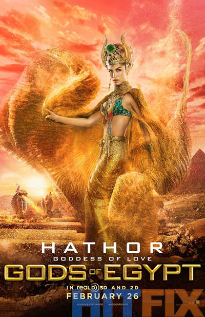 Gods Of Egypt Poster Hathor Elodie Yung