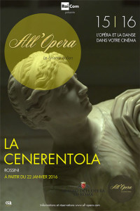 locandina.Teatro dell'Opera di Roma La Cenerentola