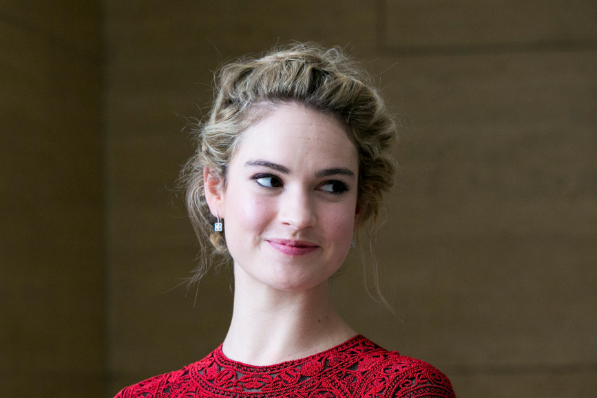 lily james copertina