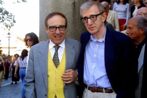 Oreste Lionello con Woody Allen