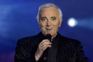 Charles Aznavour sing