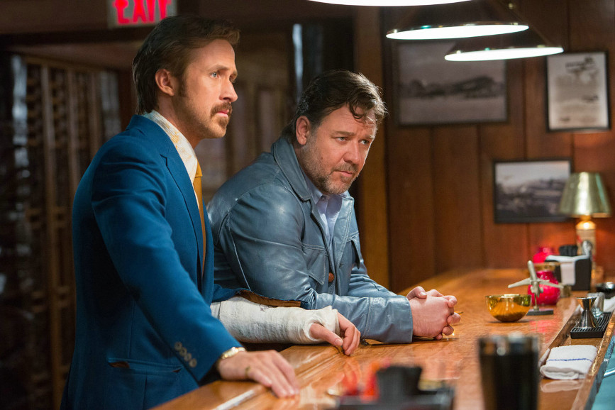 The nice guys Russell Crowe e Ryan Gosling 1