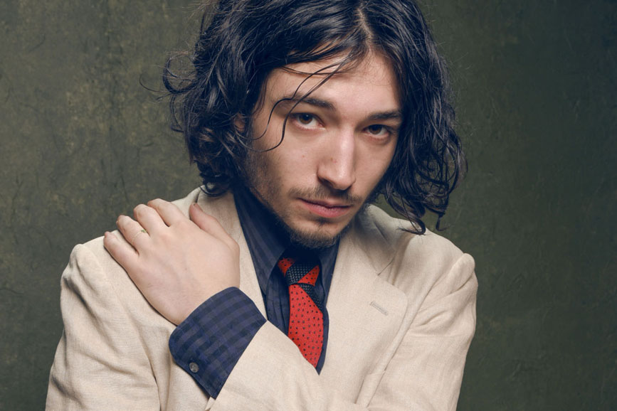 Ezra Miller primo piano