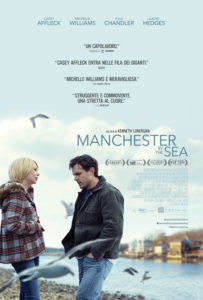 Locandina di "Manchester by the Sea", film dalle svariate candidature agli Oscar 2017