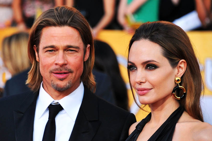 Angelina Jolie e Brad Pitt insieme