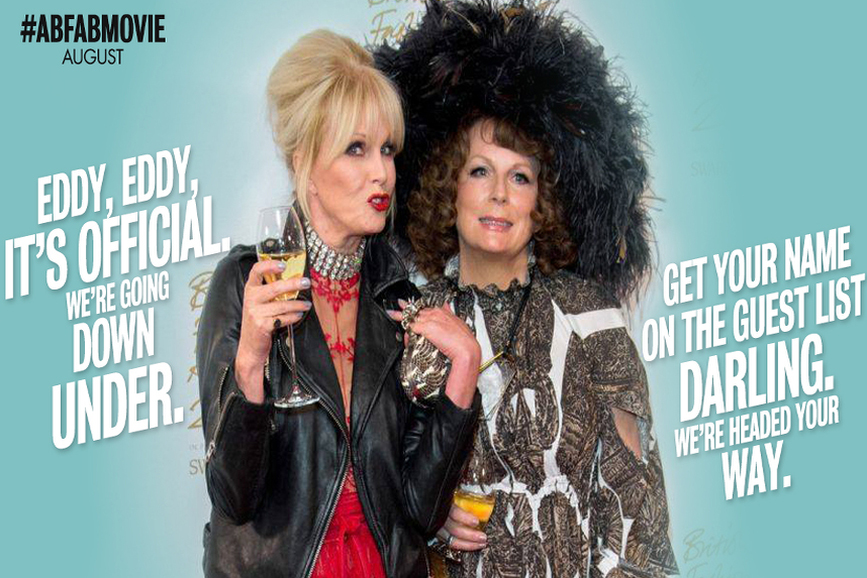 Poster Absolutely Fabulous The Movie