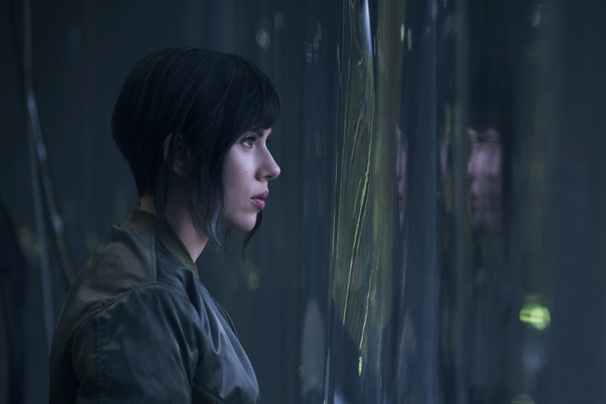 Ghost in the Shell scena del film