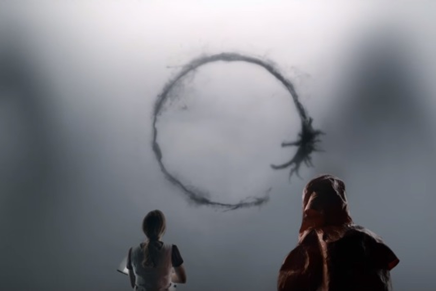 "Arrival": una scena del film.