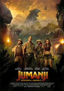 Jumanji: Benvenuti nella giungla locandina ita