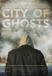 La locandina del documentario "City of Ghosts"