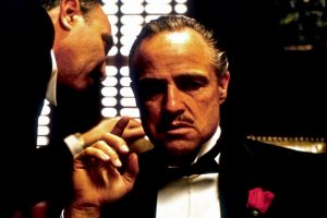 Marlon Brando scena "Il Padrino"