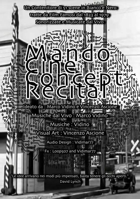 mando cine concept recital poster mando cine concept recital