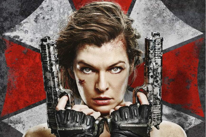 Milla Jovovich in Resident Evil