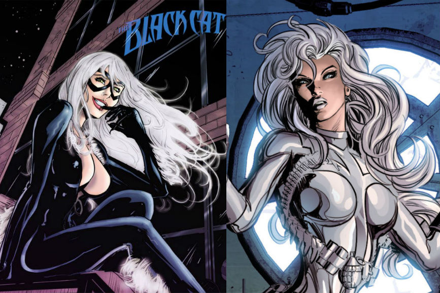 Gatta Nera Silver Sable in Silver and Black