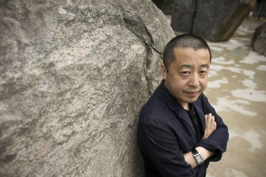 Jia Zhangke in posa