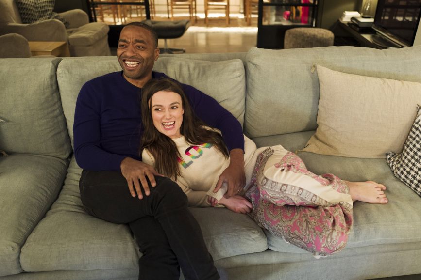 "Love Actually" Chiwetel Ejiofor e Keira Knightley