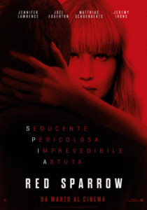 Red Sparrow - locandina italiana