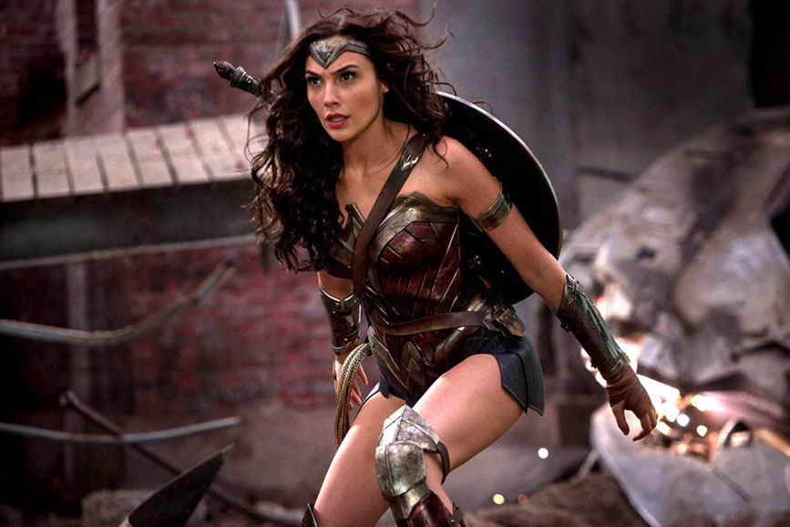 "Wonder Woman" interpretata da Gal Gadot