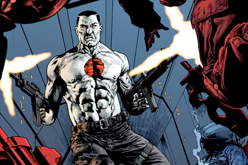 Disegno dell'assassino Bloodshot Macchina da combattimento- Bloodshot
