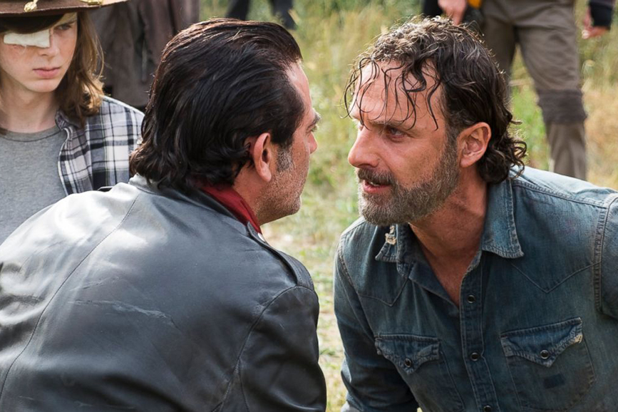 the walking dead 8 rick began