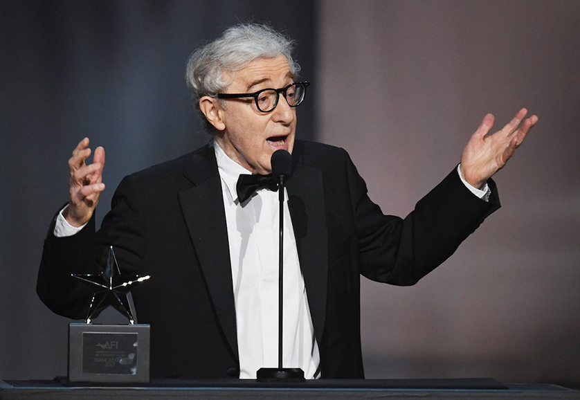 Diane Keaton premiato da Woody Allen